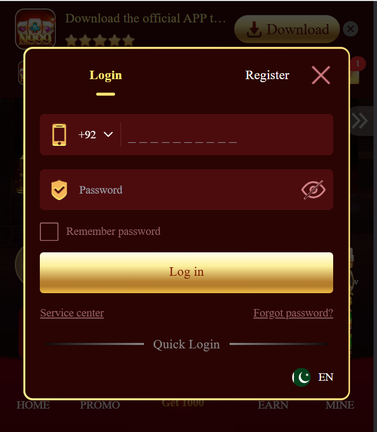 N999 game login
